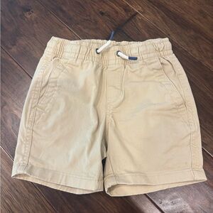 GAP Kids Light Tan Elastic Waist Shorts